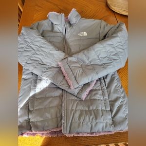 Reversible North face jacket kids xl (12/14)
